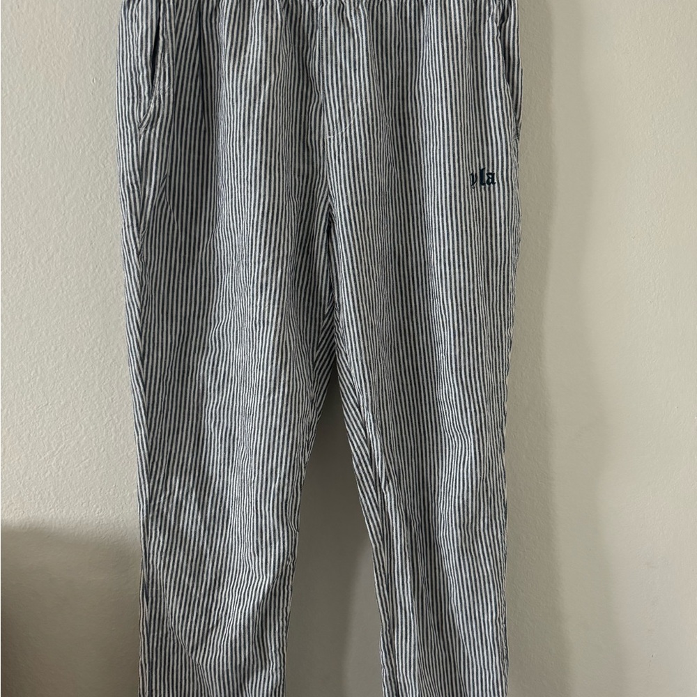 YoungLA Black and White comfy pants with Elastic Waistband and Casual Fit